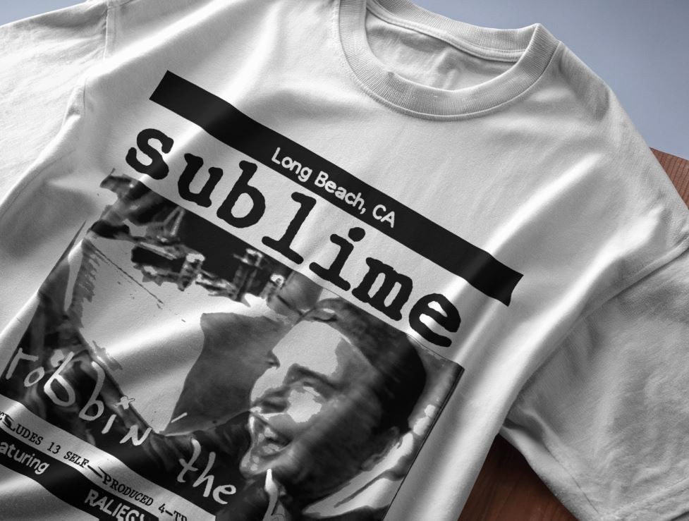 SUBLIME ROBBIN THE HOOD T SHIRT