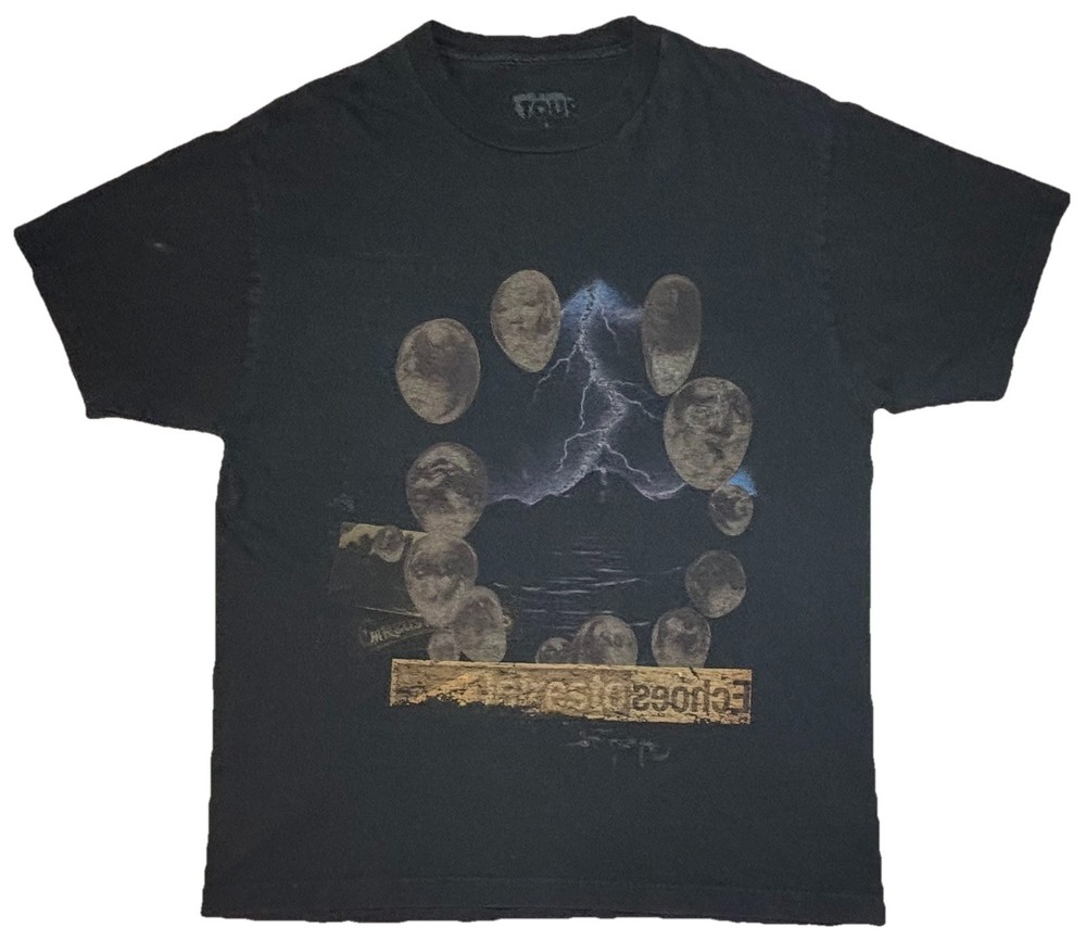 Travis Scott Utopia Tour T Shirt Circus Maximus Echoes Cactus Jack Sz L 2 Sided