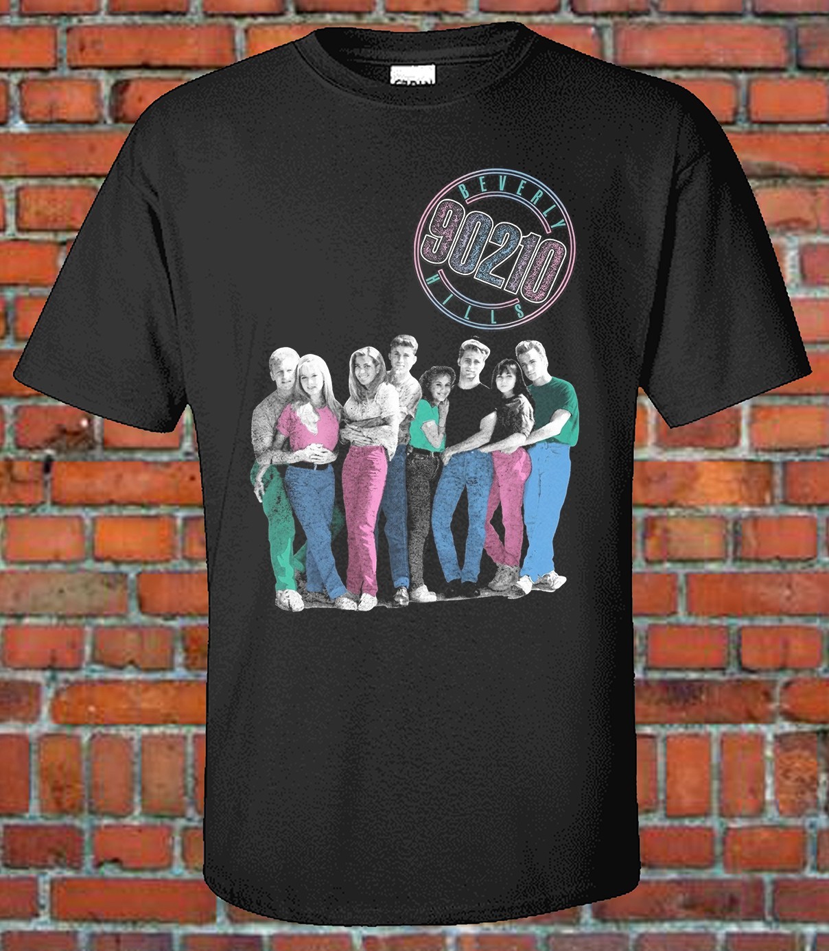 Vintage Style T-Shirt - Retro Reproduction - 9 0 2 1 0 90s Graphic Tee gallery
