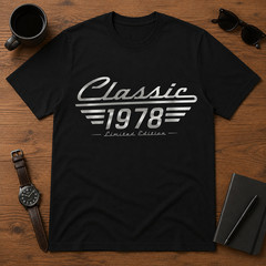 Classic 1978 Limited Edition Vintage Car 48th 49th 50th 51th 52th Birthday Mens