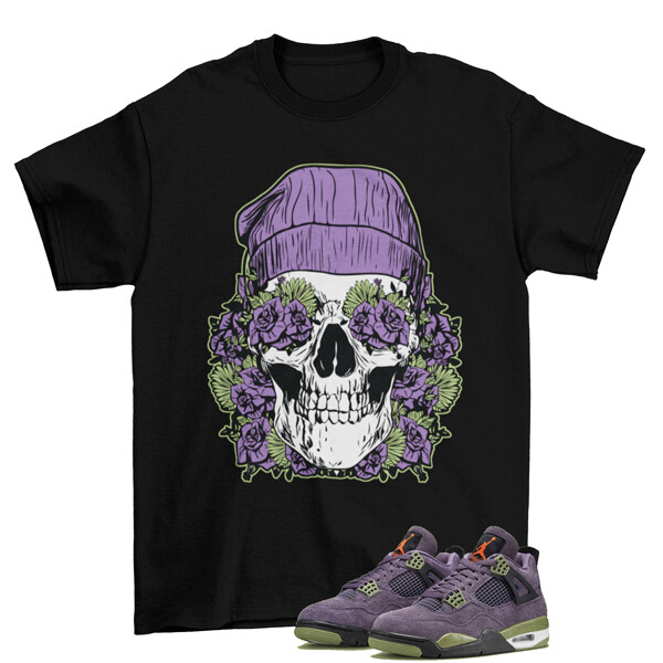 Skully Canyon Purple Shirt to Match Jordan 4 Retro Canyon Purple AQ9129-500
