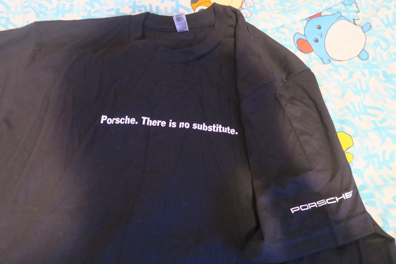 Porsche There Is No Substitute Black Cotton Men's T-Shirt XL Determination Force gallery