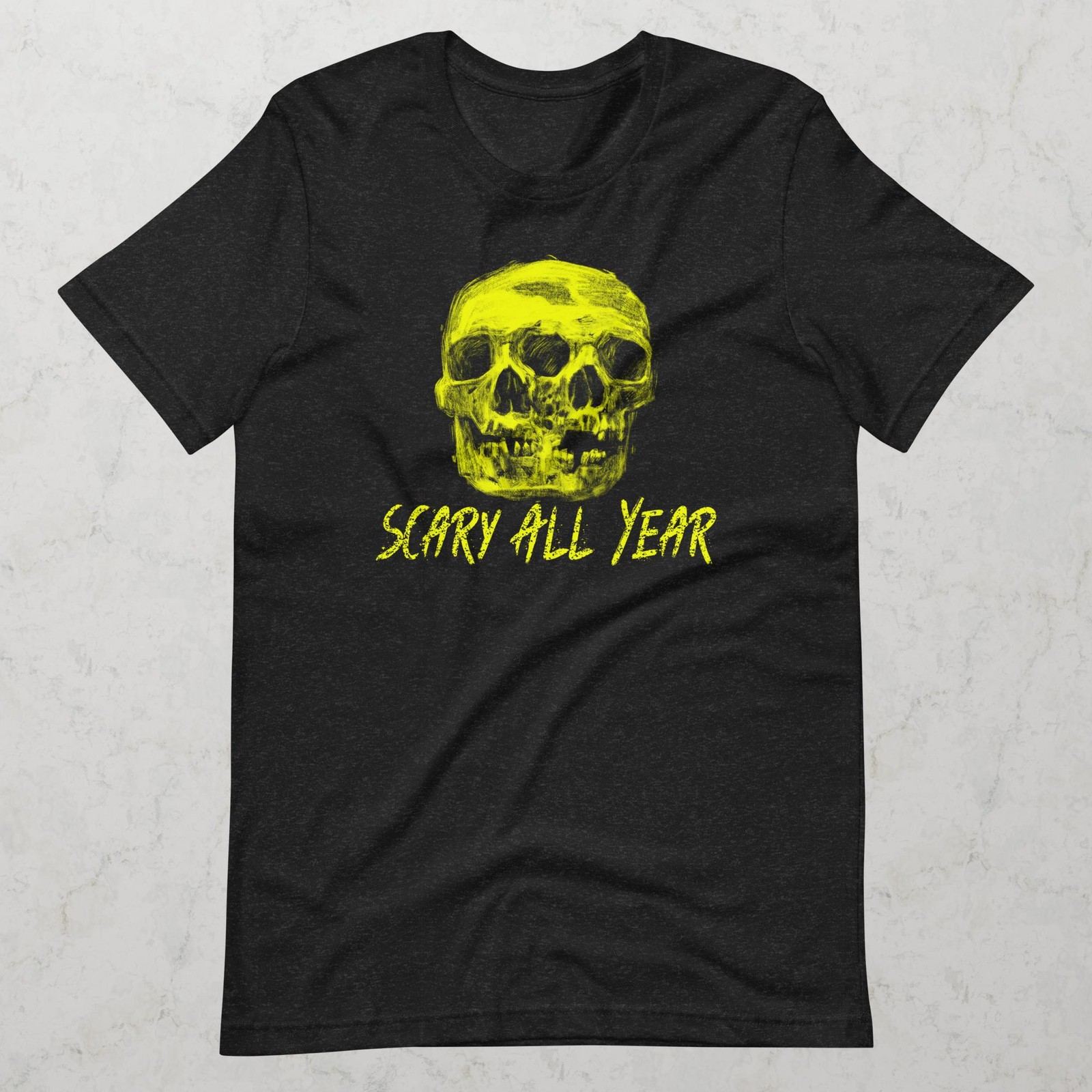 Scary All Year Skull Design ADULTS UNISEX T-Shirt NEW gallery