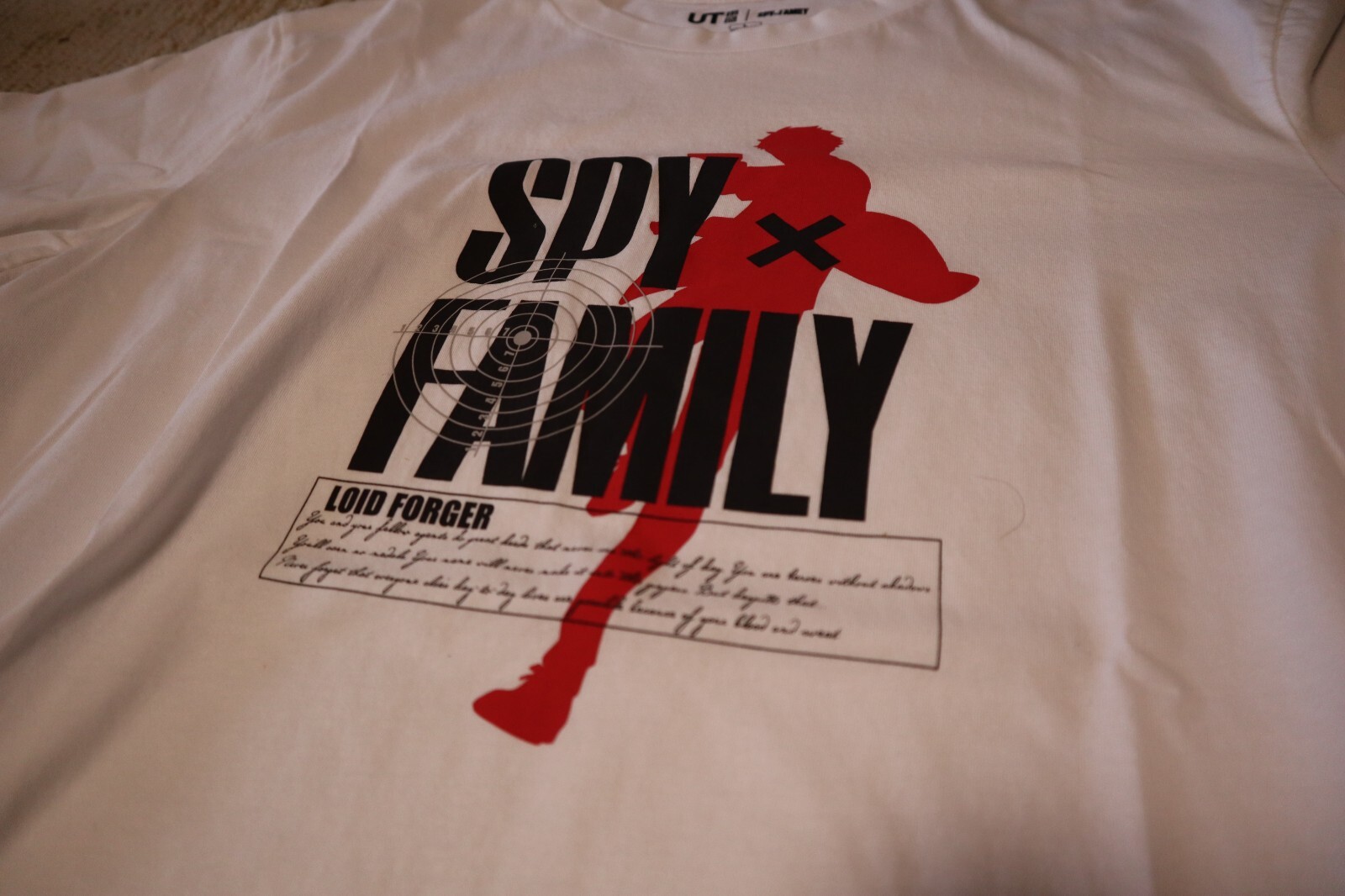 SPY x FAMILY UT T-shirt – Japan Size -L