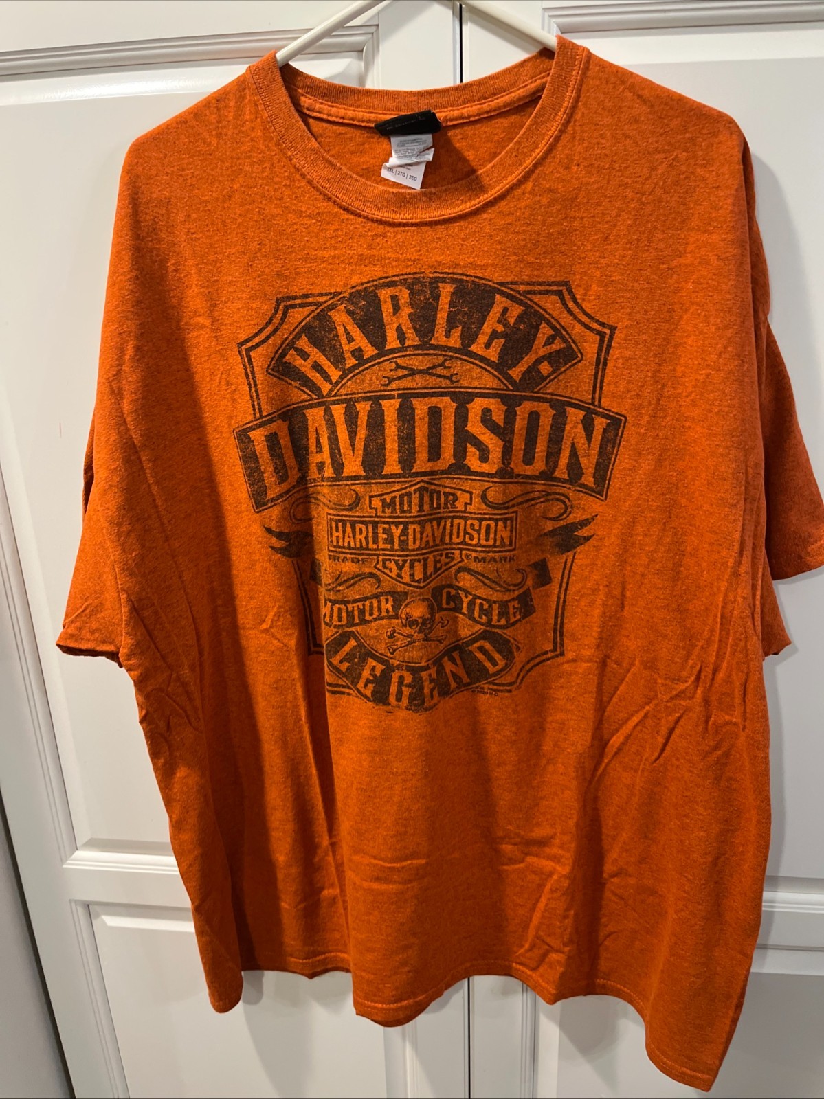 Harley Davidson T-Shirt Chesapeake Burnt Orange 2XL Free shipping gallery