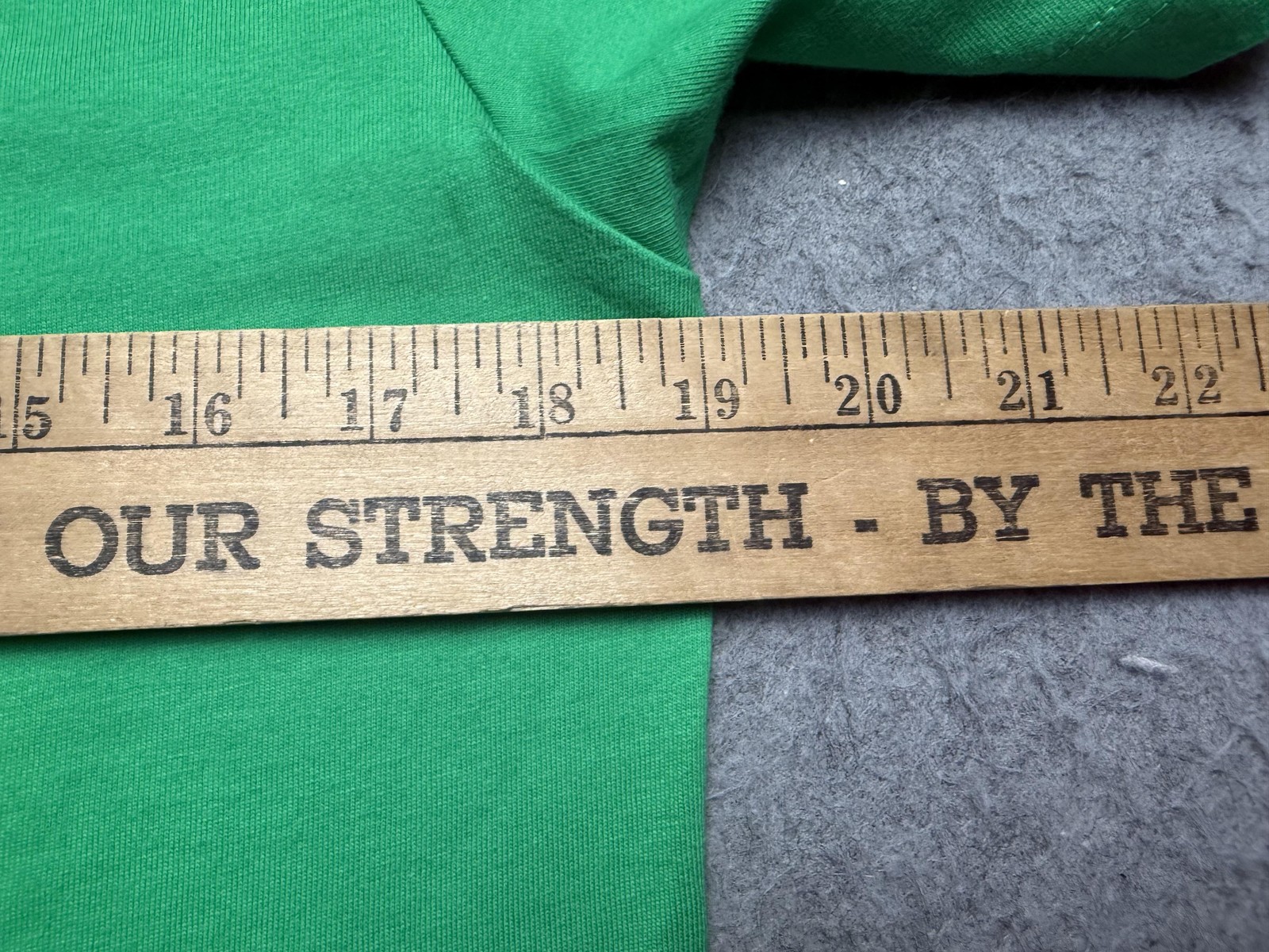 Apple Shirt Mens Small Green Animal Logo Graphic Tee Regenerative Cotton gallery