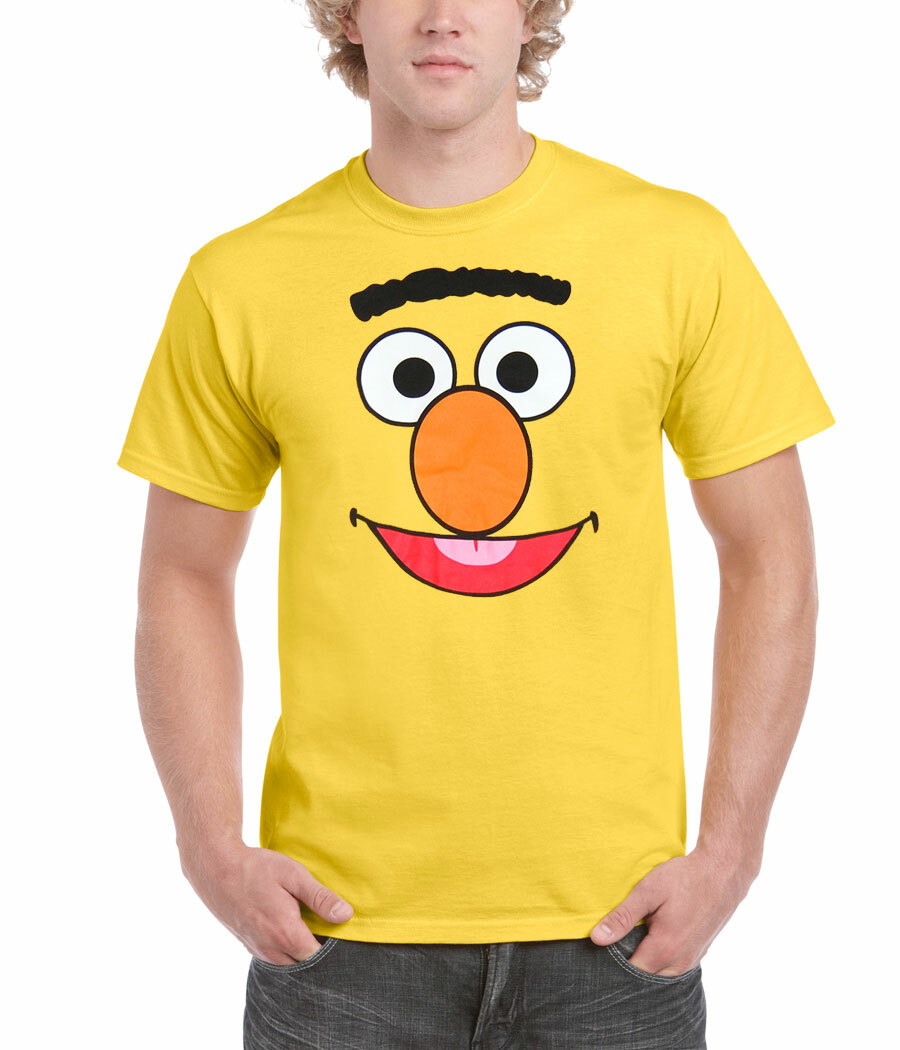 Sesame Street Bert Face Adult T-Shirt gallery