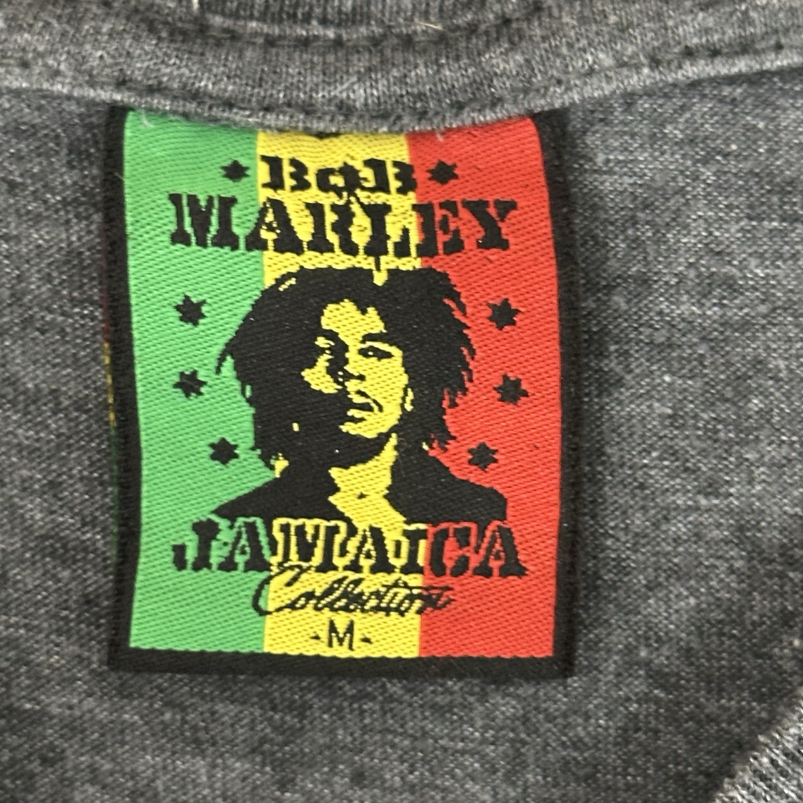Bob Marley Smoking Weed T-shirt -Jamaica Collection Size Medium Streetwear Y2k gallery