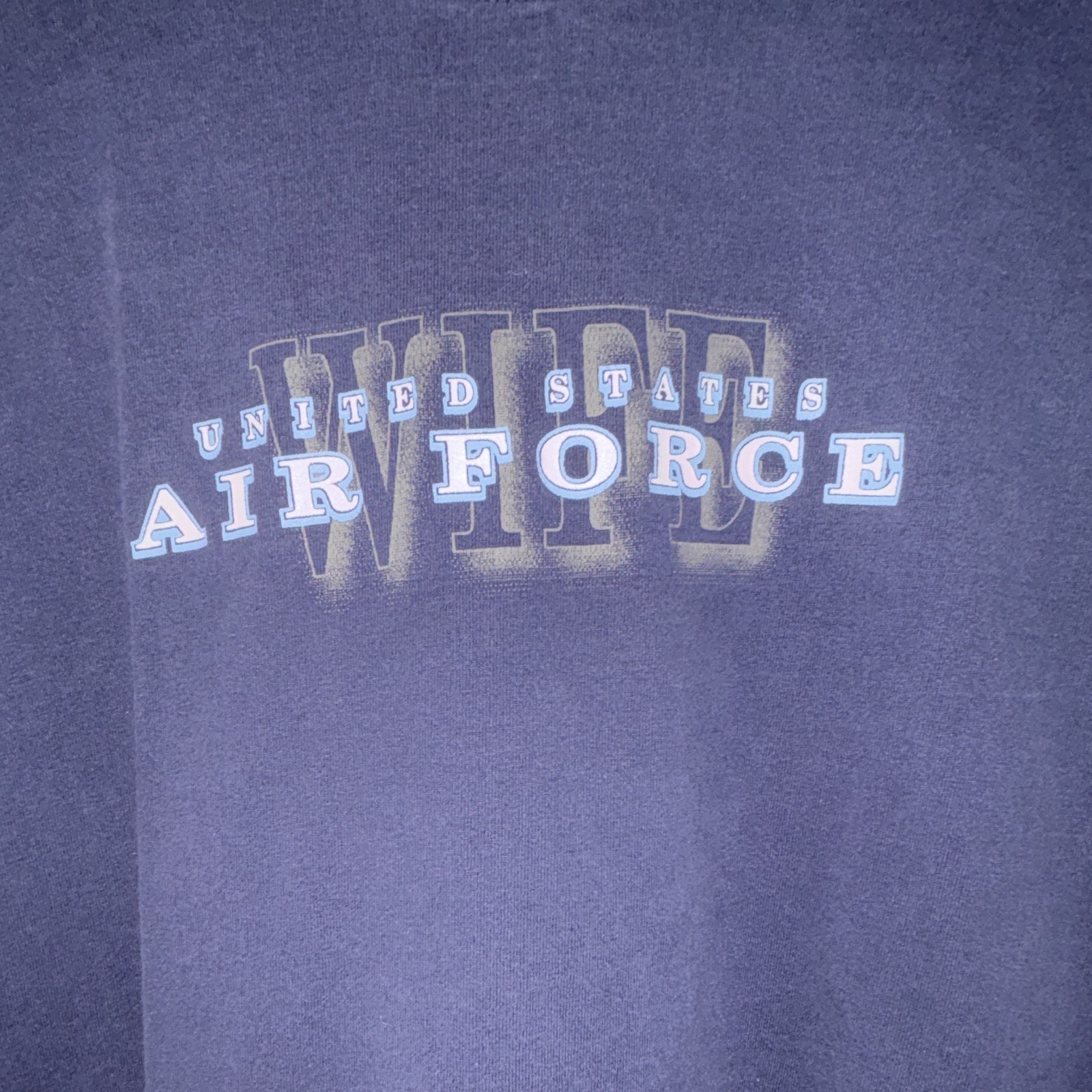 Oarsman 913 US Air Force Military Graphic Tee Men’s Navy Cotton Knit M gallery