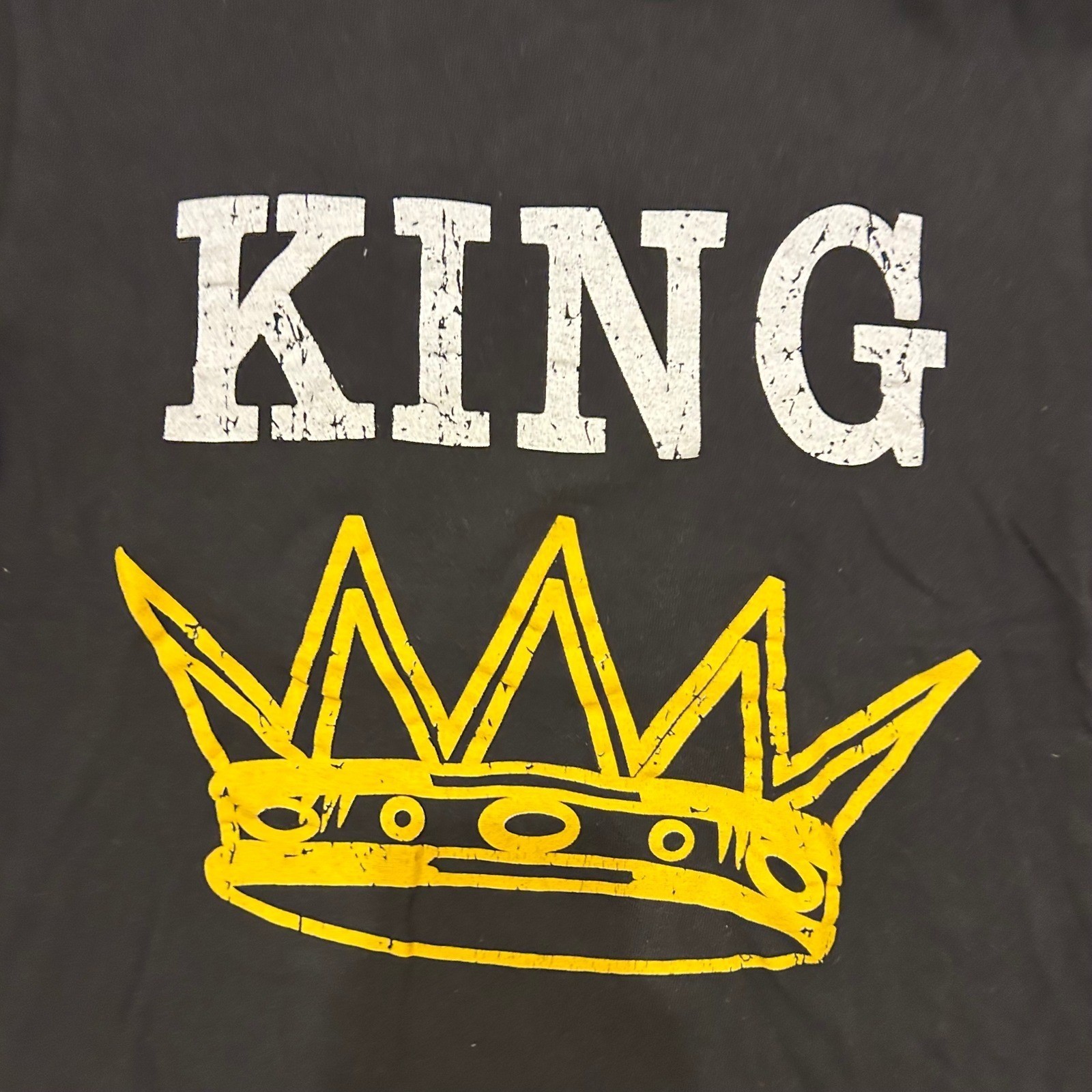 Delta Pro Weight King Crown Graphic Streetwear Grunge T Shirt Adult Small gallery