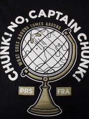 New Chunk! No Captain Chunk! Mens Sizes XS-S-M-L-XL-2XL-3XL Band Concert Shirt