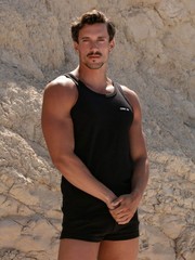 CODE22 Comfort Stretch Vest, Breathable Modal, Sleeveless, Round Neck, Racerback