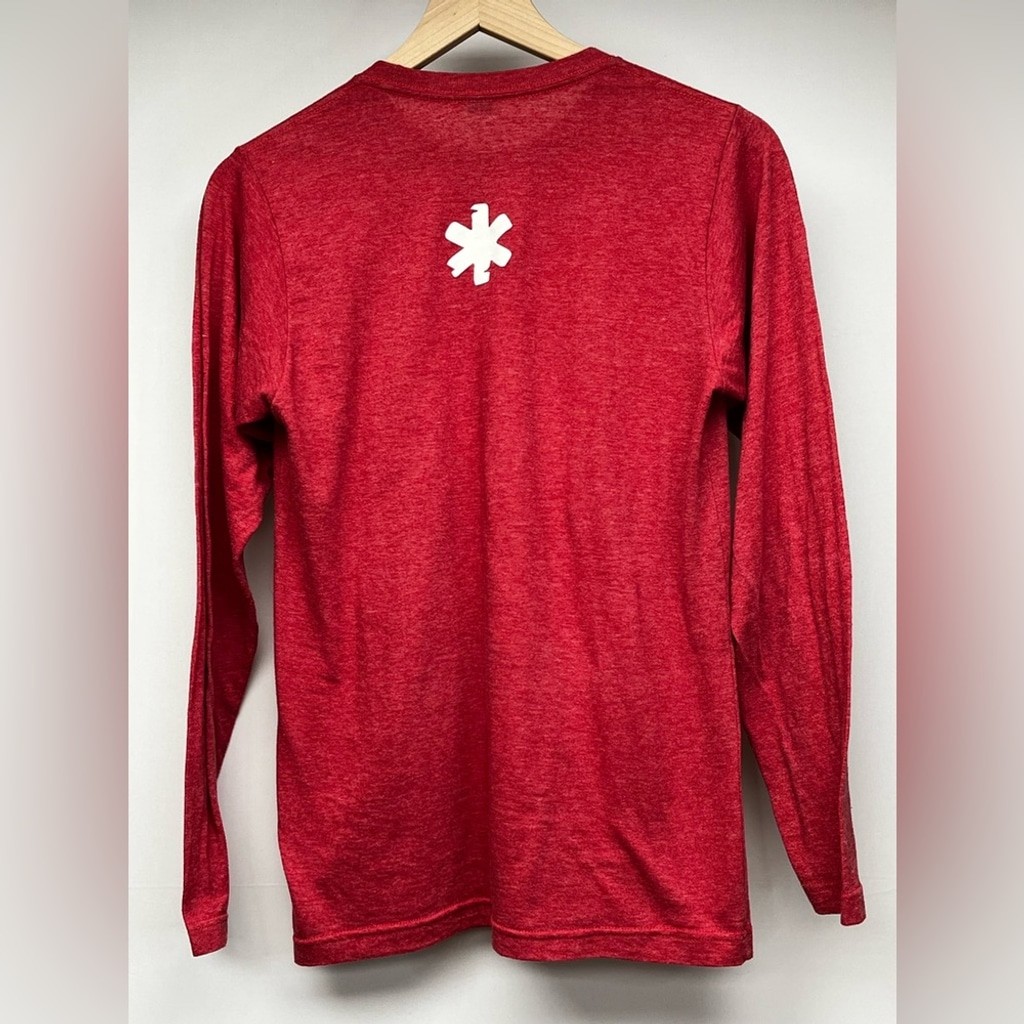 Graphic Red Crewneck L/S Tee Unisex gallery