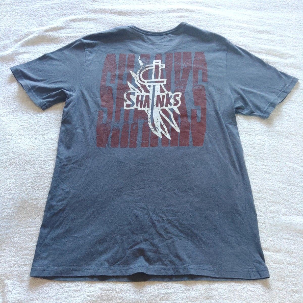 One Piece Shanks T-Shirt USJ Universal Studios Japan Double Sided Anime Tee Rare gallery