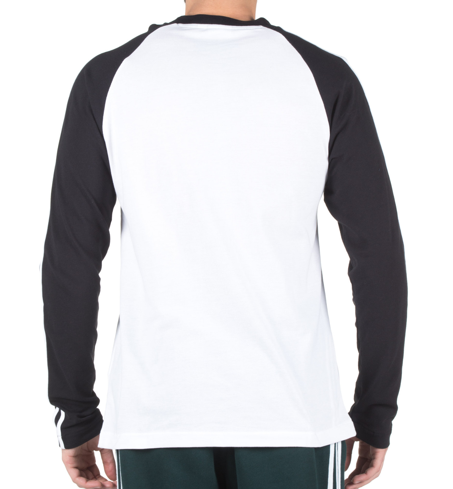 adidas Men's Long Sleeve 3-Stripes T-Shirt Csual Tee - CW1228 gallery