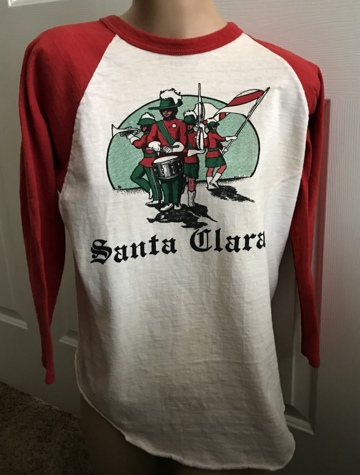 Santa Clara Vanguard vintage jersey t-shirt from mid 1970s, Drum Corps t-shirt gallery