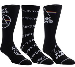 Pink Floyd – Perri’s – Pink Floyd – Crew Socks (3 Pack Collector Guitar Shape Ti