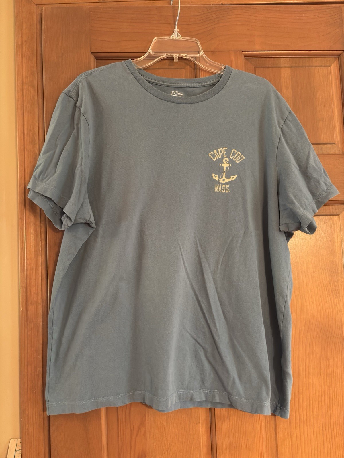 Cape Cod Unisex J Crew Short Sleeve T-shirt, Size XL, Great Condition, Blue gallery