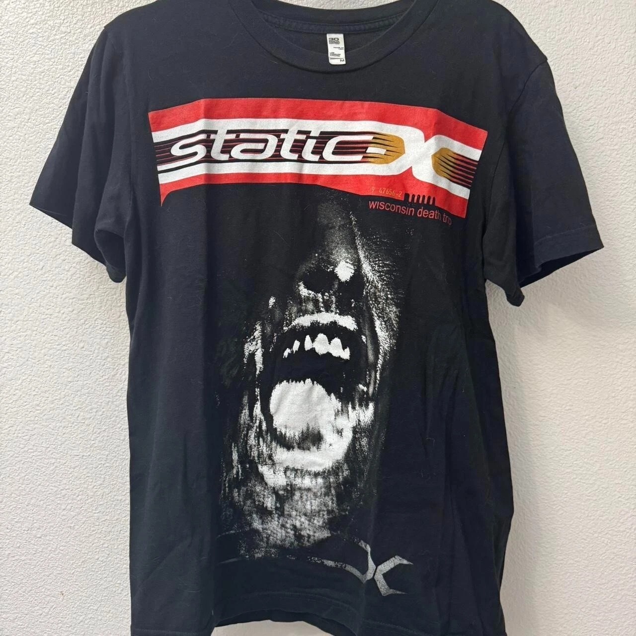 Static-X tour rock music short sleeve black color shirt Reprint S-5XL gallery