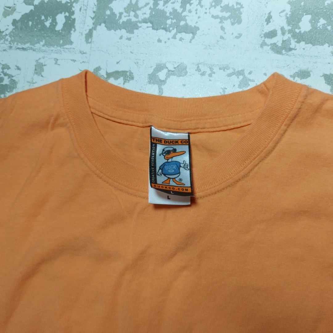 Duck Co. Go West Diving Explore The Deep Curacao T Shirt Sz Lg 2016 Peach Tee gallery