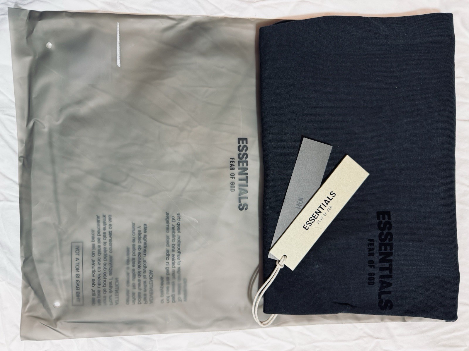 Fear of God Essentials Original Authentic Logo T-Shirt Men’s Streetwear Tee gallery