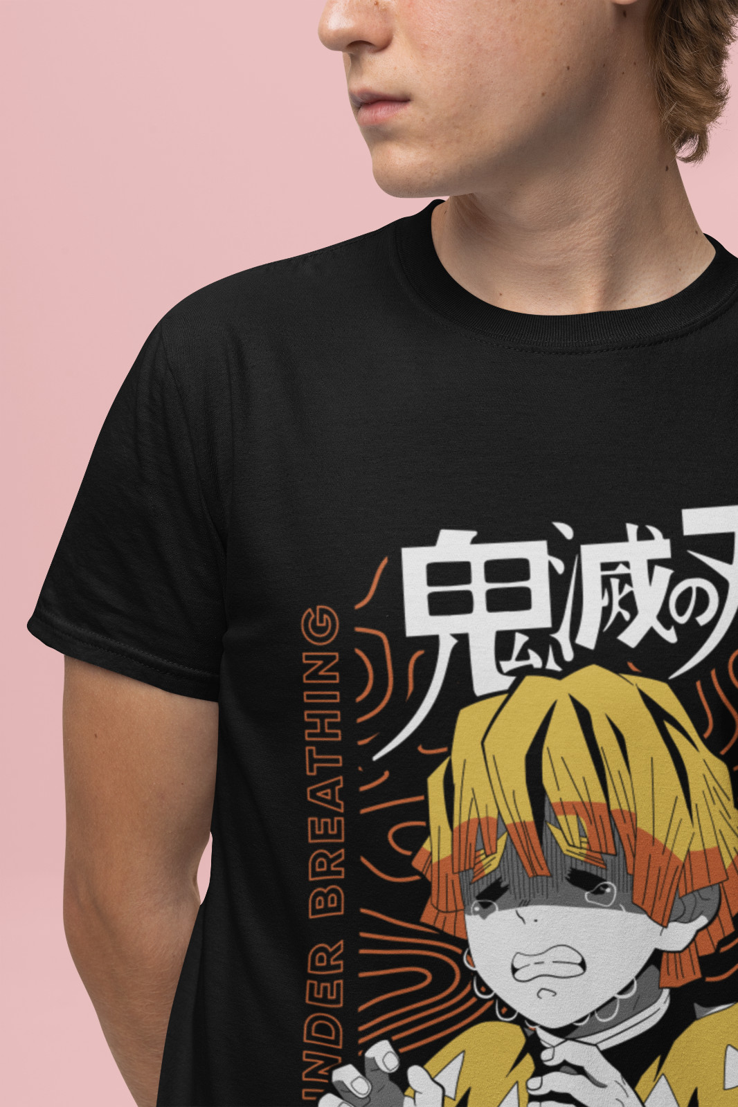 Demon Slayer Shirt Zenitsu Tshirt Tanjiro T-Shirt Muzan Doma Tee Inosuke Nezuko gallery