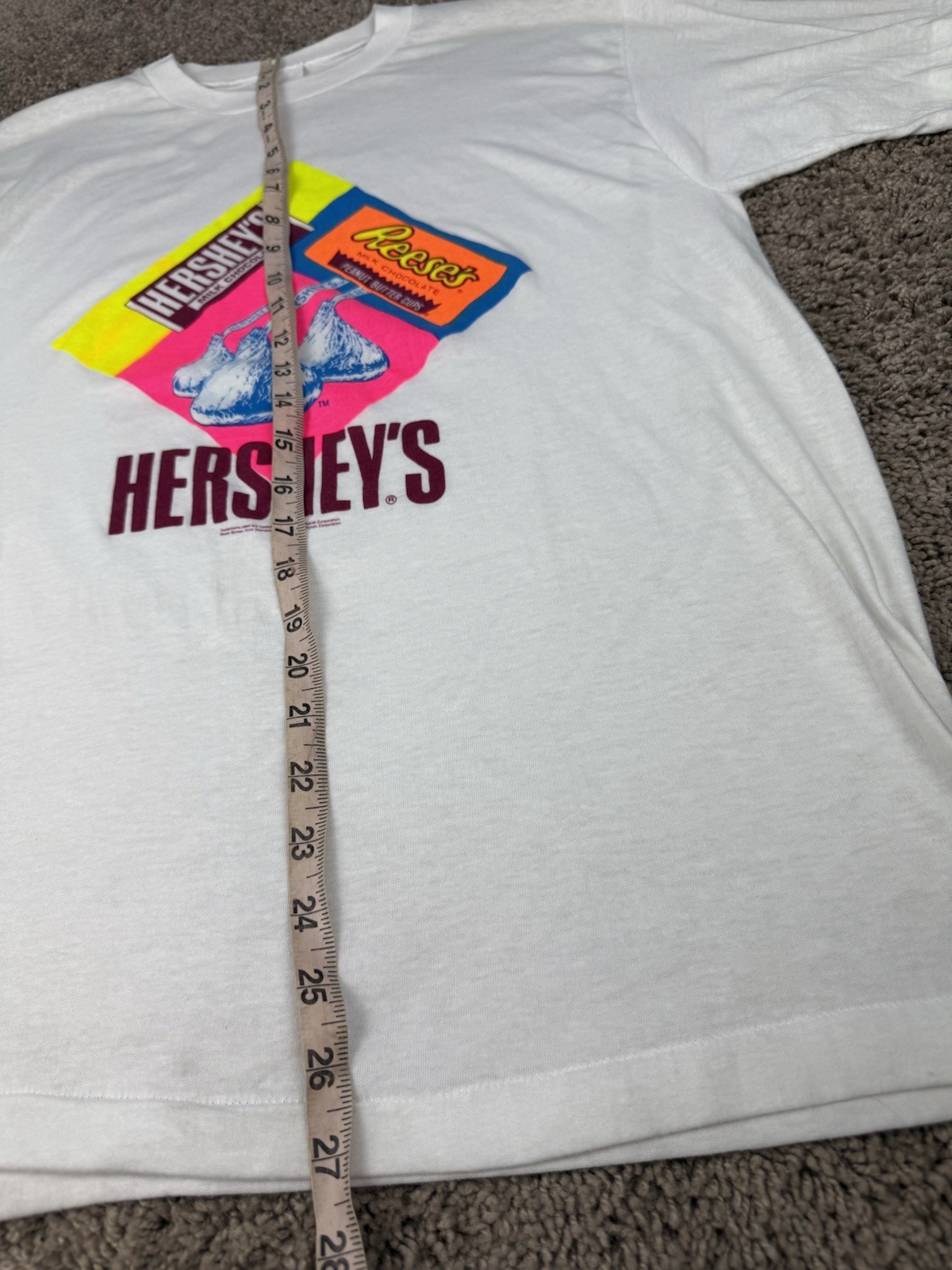 Hershey’s T Shirt Large Vintage 90s Chocolate Novelty gallery