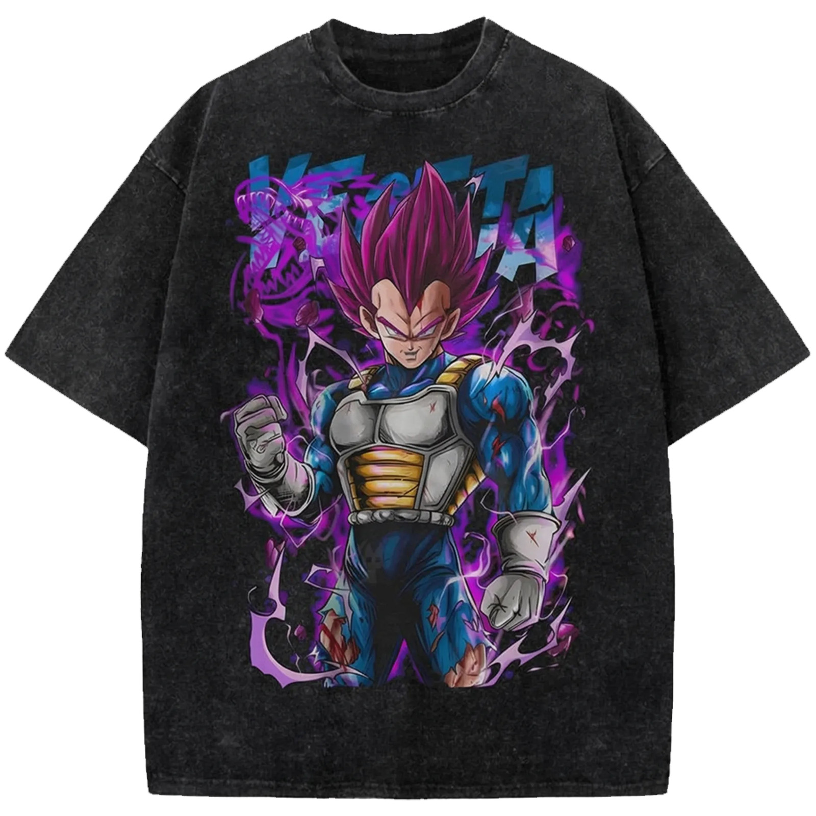 Drag0n Ball Ultra Ego Vegeta Heavy Cotton Fans And Lovers Anime T-Shirt