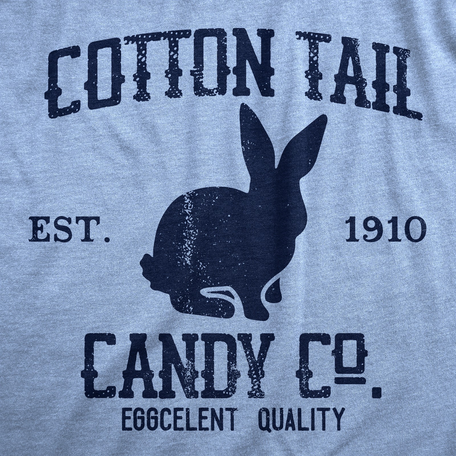 Mens Cotton Tail Candy Co T Shirt Funny Easter Sunday Chocolate Bunny Rabbit Tee gallery