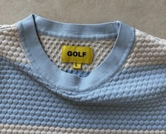 GOLF WANG scale knit top (starlight combo) from the SS23 Collection