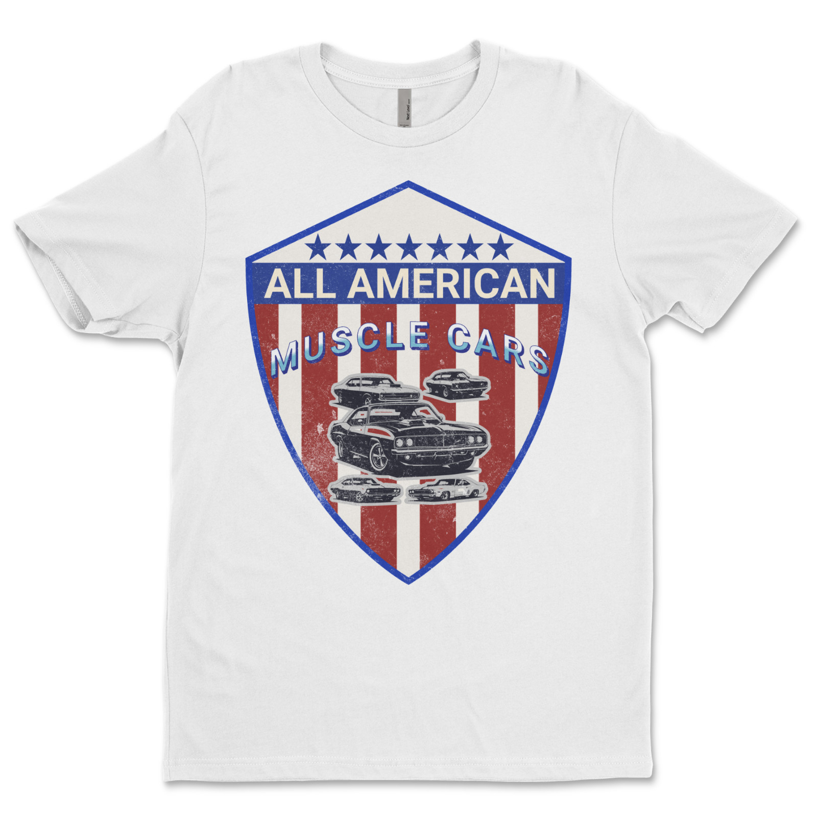 Custom T-Shirt, All American Dtf Print On Next Level T-Shirt unisex Soft Cotton gallery
