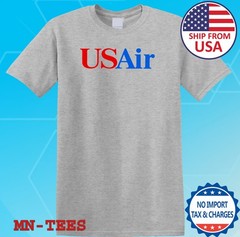 USAir Retro White Size S-5XL