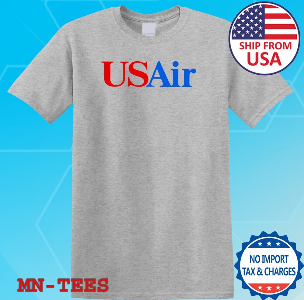 USAir Retro White Size S-5XL