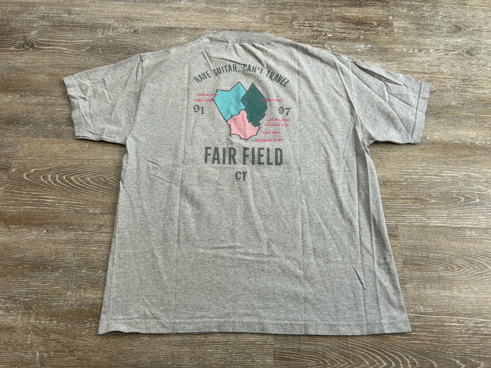 John Mayer 2017 Basement Brigade Limited Edition T Shirt Fairfield CT Adult XL gallery