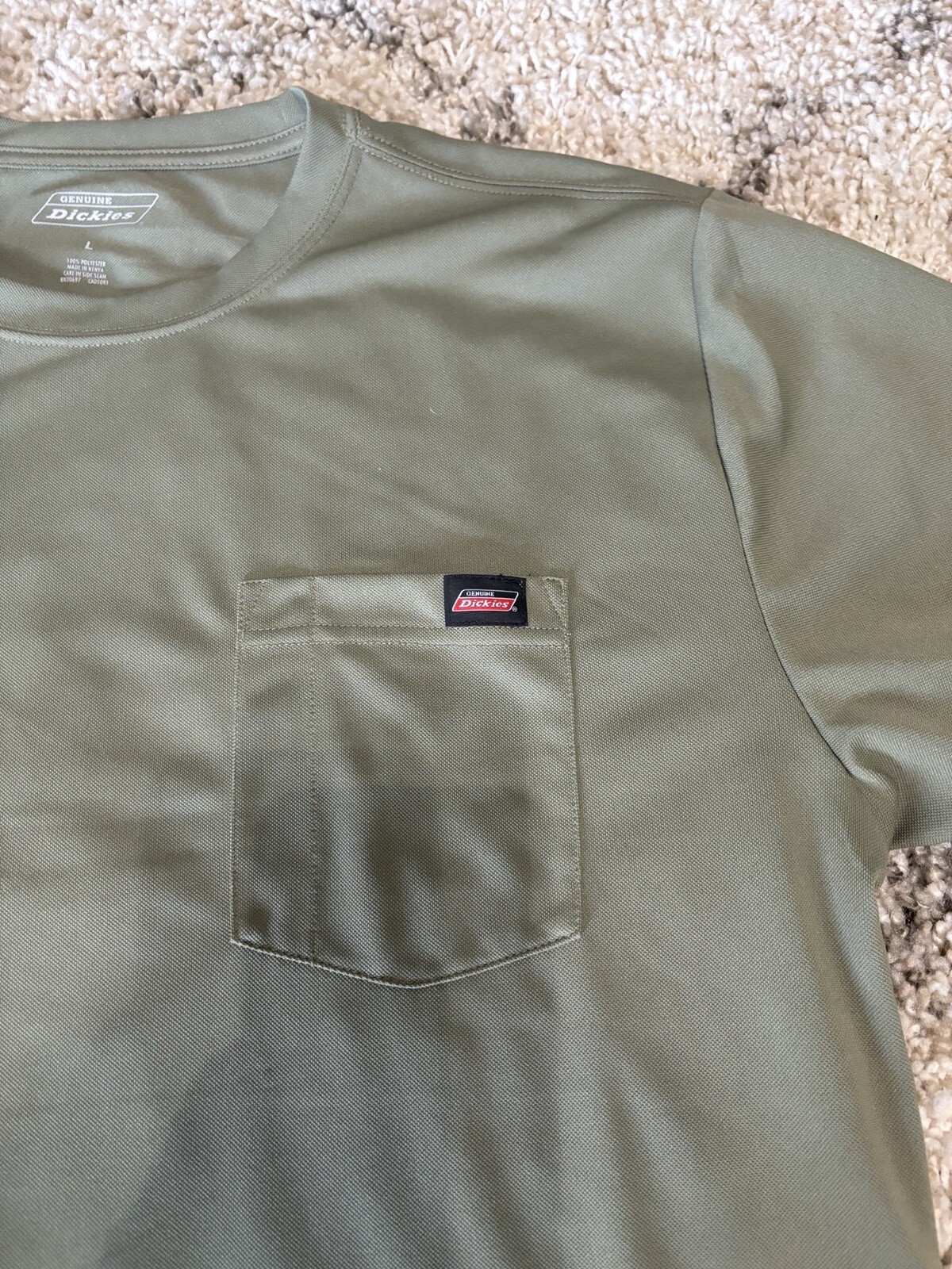 Dickies Men's Basic T-Shirt Pocket Tee Short Sleeve Light Weight Jersey Cotton gallery