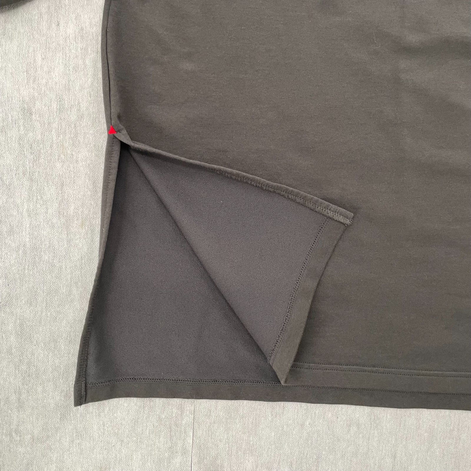ASRV Shirt Adult Large Gray Micro Terry Warm Up Tee Short Sleeve Discontinued L gallery