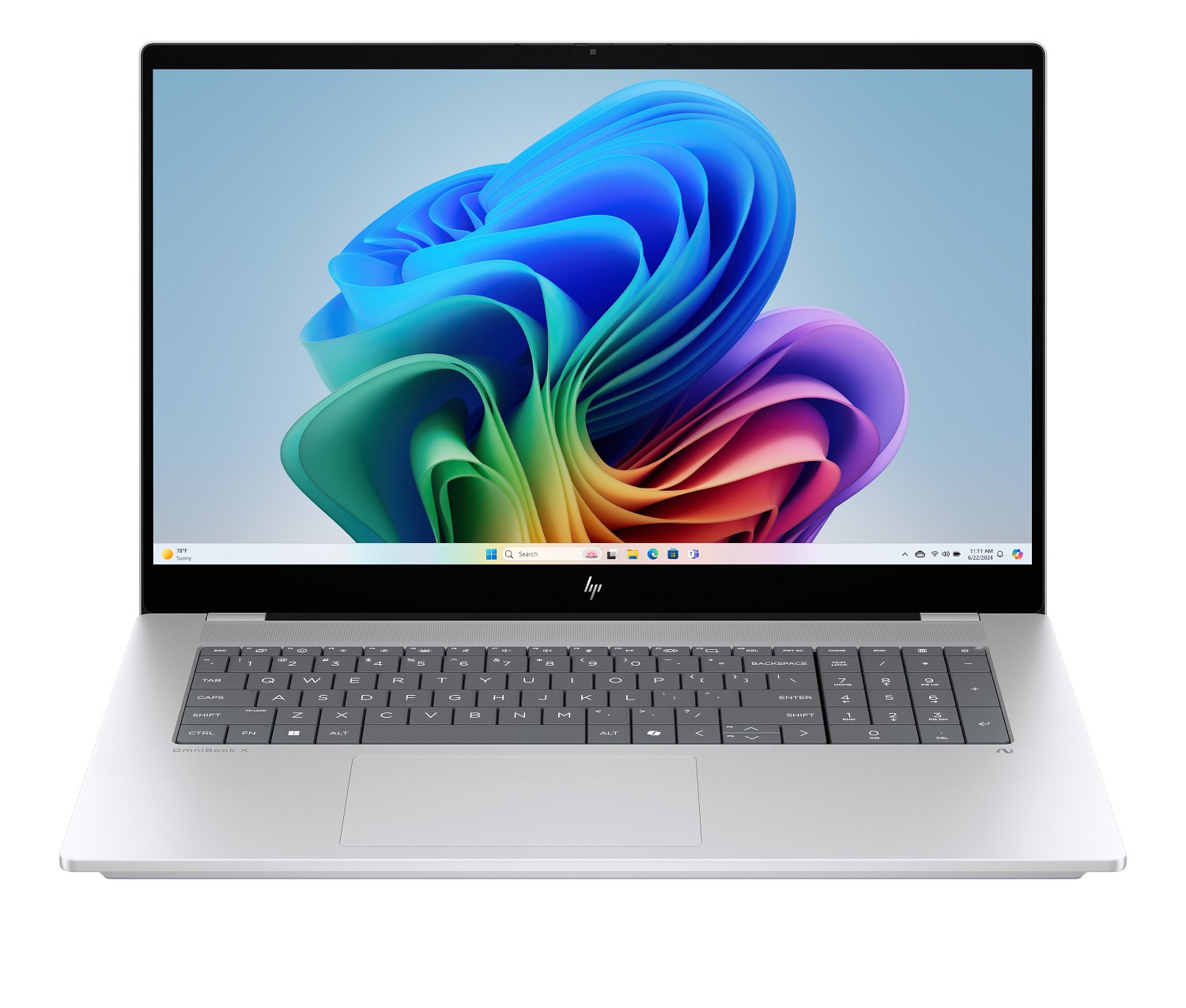 HP OmniBook X Laptop Computer 17.3″ FHD Touch Screen Intel Core Ultra 7 16 GB