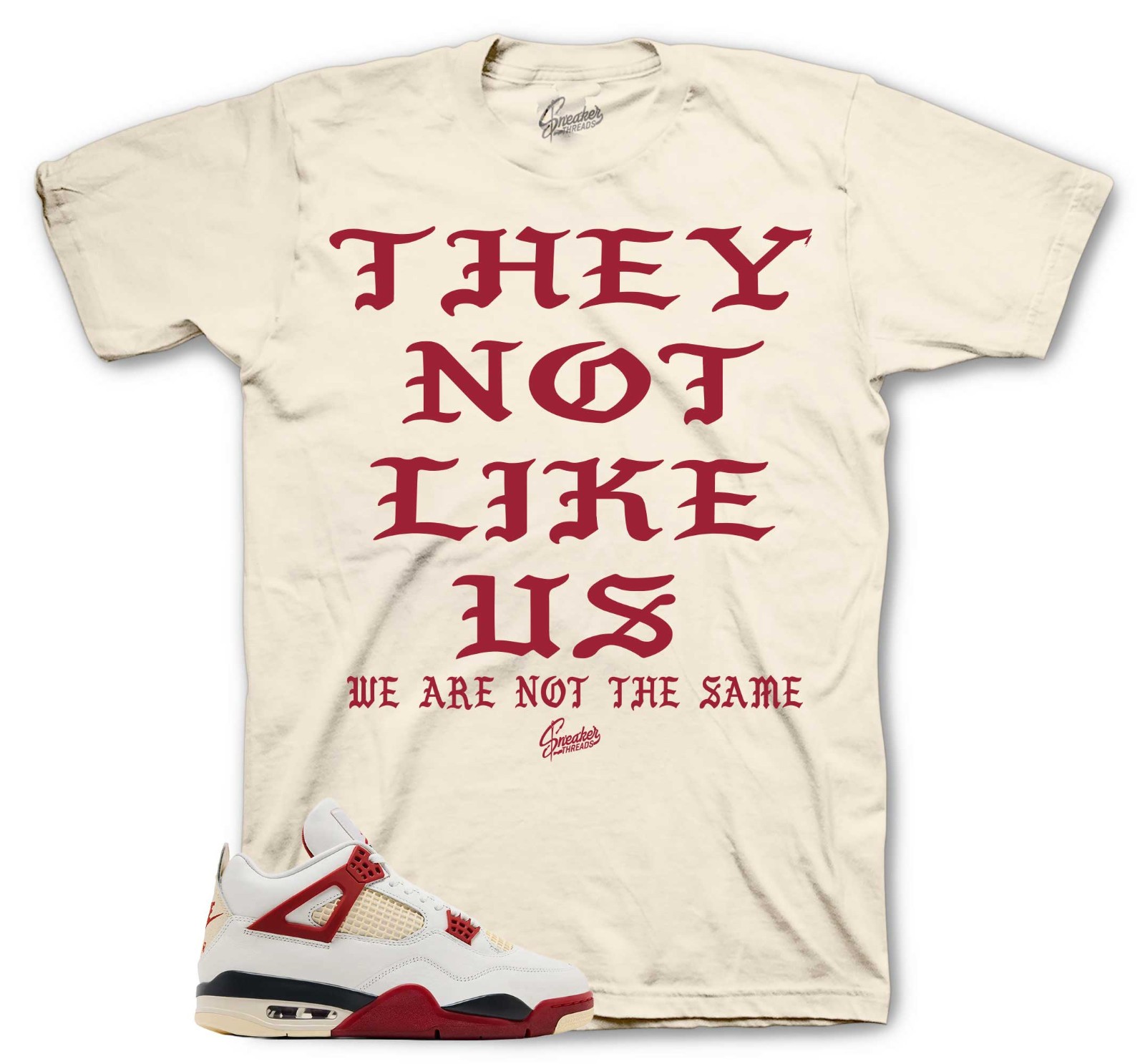 T-Shirt To Match Jordan 4 Brick After Brick Sneakers - Not Like Us Tees gallery