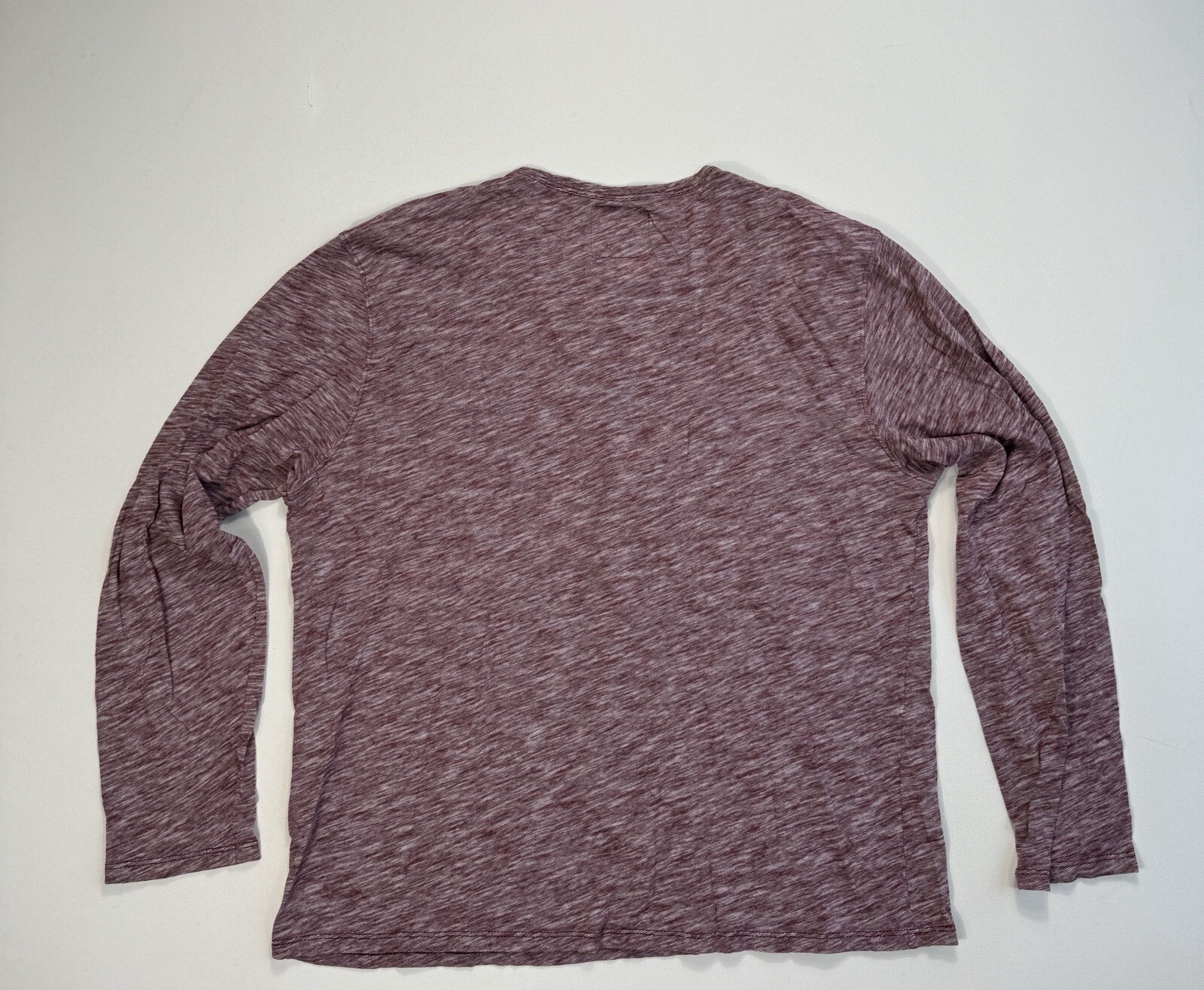 Bonobos Mens XL Standard Fit Henley T-Shirt Red White Lightweight Modern Classic gallery
