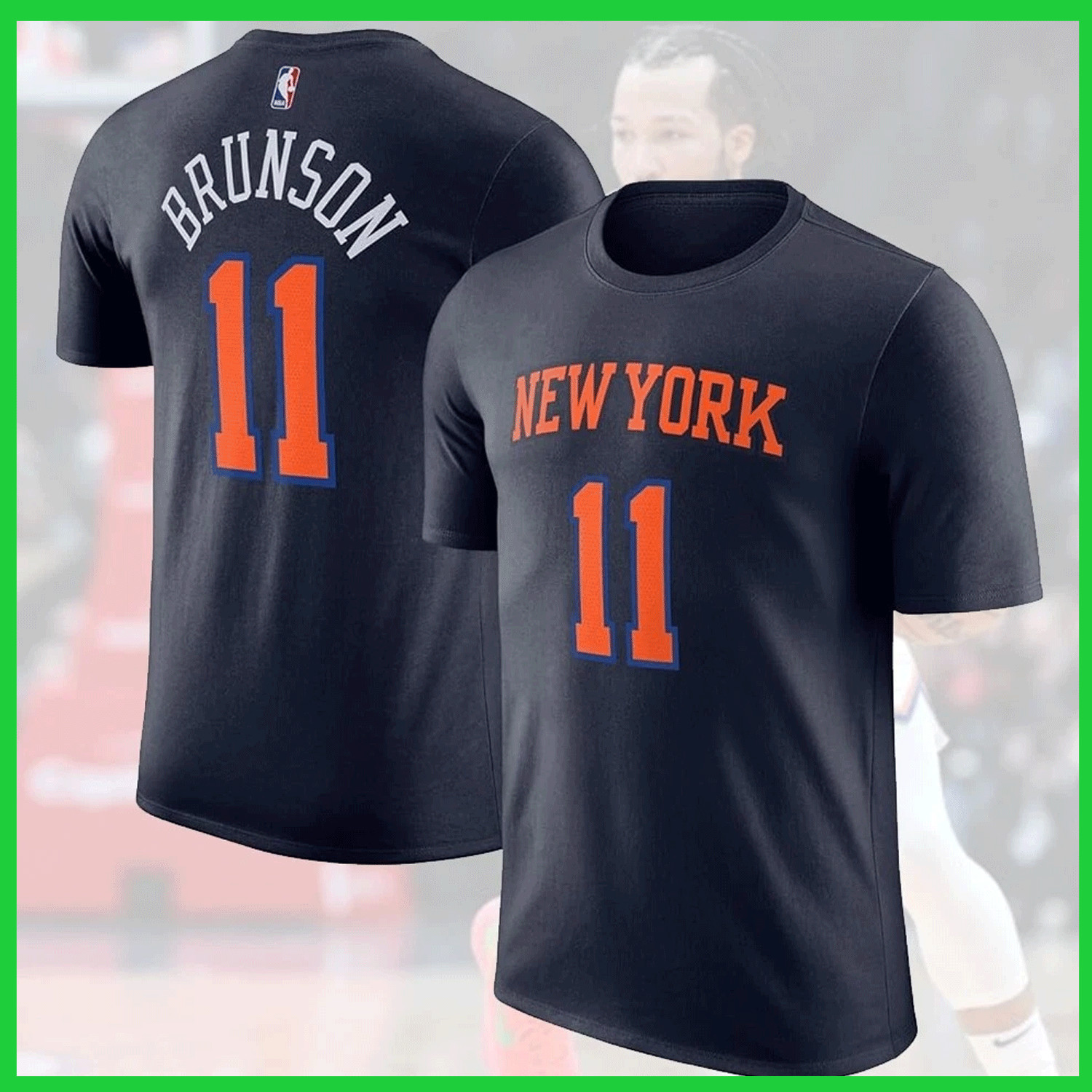 HOT - Jalen #11 Brunson New York Team 2026 Player Name & Number S-3XL For Fans gallery