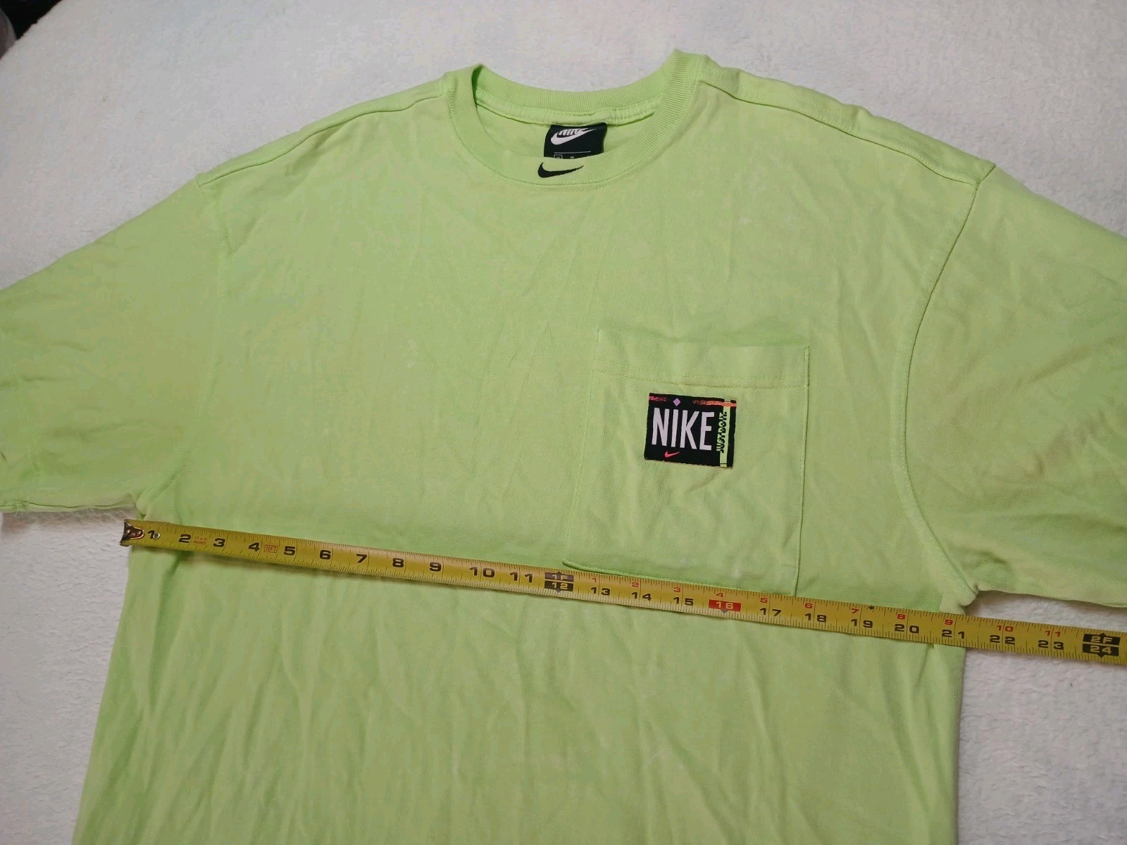 Vintage Nike Just Do It T-Shirt Size Medium Green 80s 90s (See Measurement Pics) gallery
