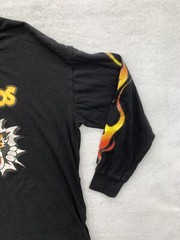 Forever 21 Plus Cheetos Shirt 0X Long Sleeve Flamin Hot Black Graphic Fire