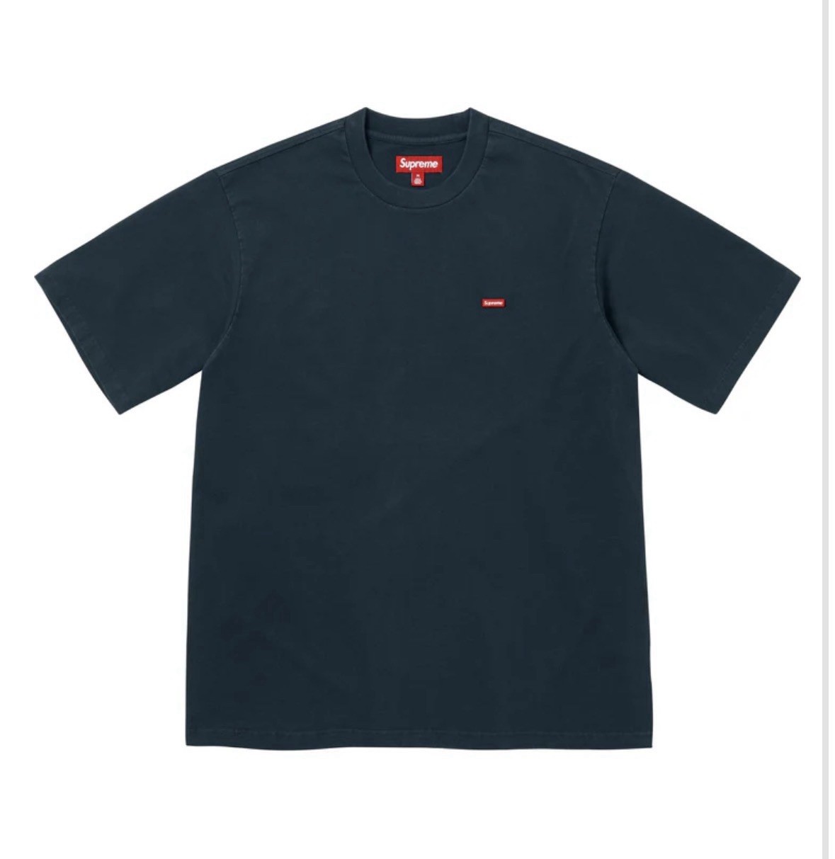 Supreme Small Box Logo Tee Navy Blue SS26 Authentic Streetwear gallery