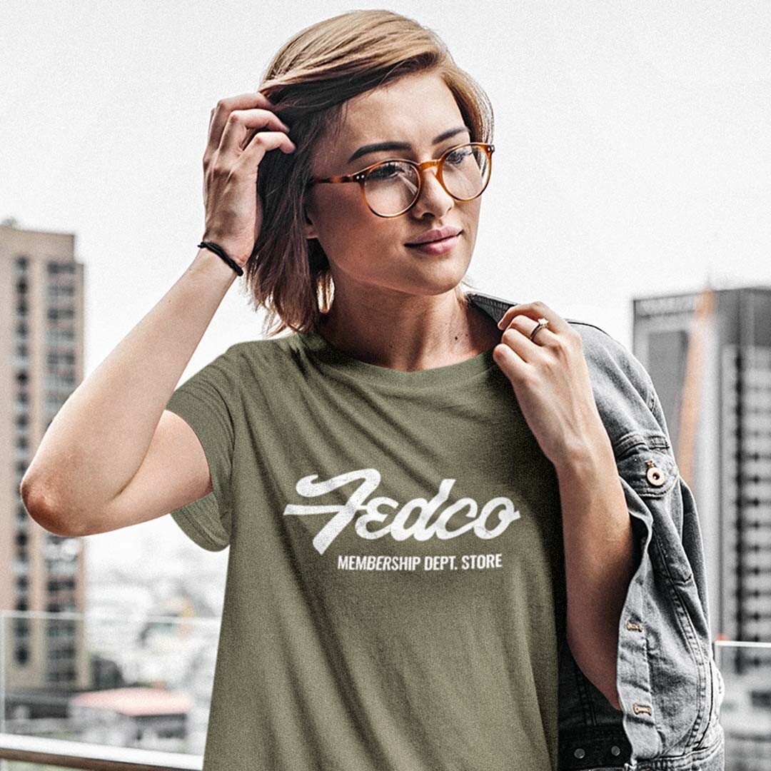 Fedco Membership Department Store Unisex Retro T-shirt - Bygone Brand tees gallery