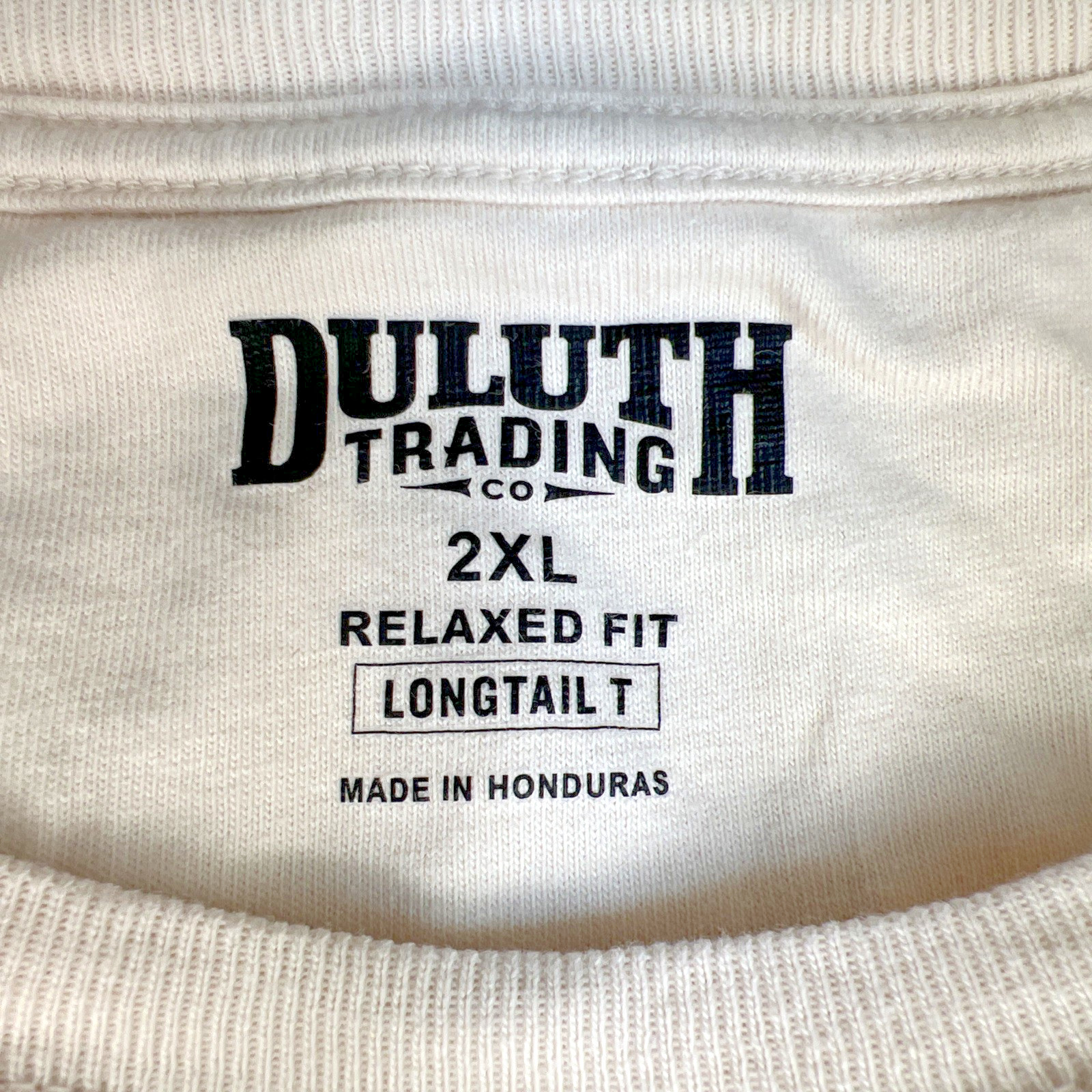 Duluth Trading Longtail T 2XL Relaxed Fit Ivory Angry Beaver Flag Graphic USA gallery