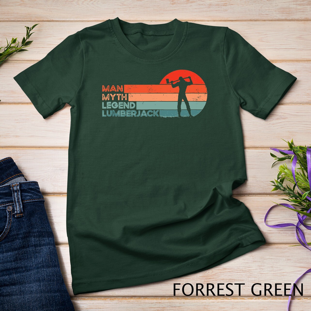 Mens Woodworking Woodcutter Lumberman Woodworker Lumberjack Unisex T-shirt gallery