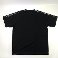 Keep Learning Paisley Shoulder-Pattern Solid Black T-Shirt Men’s Size M/L Casual
