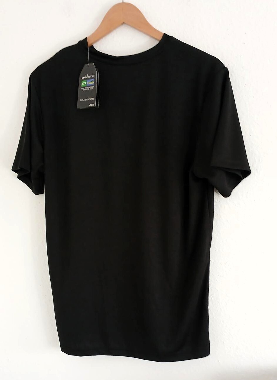 Addict Men's High Performance Offshore Gear UPF30 Black T-Shirt Puerto Rico Logo gallery