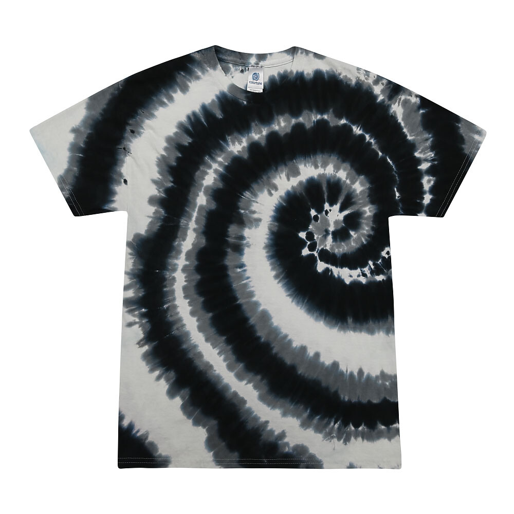 Multi-Color Tie Dye T-Shirts, Kids & Adults Short Sleeve Cotton Colortone gallery