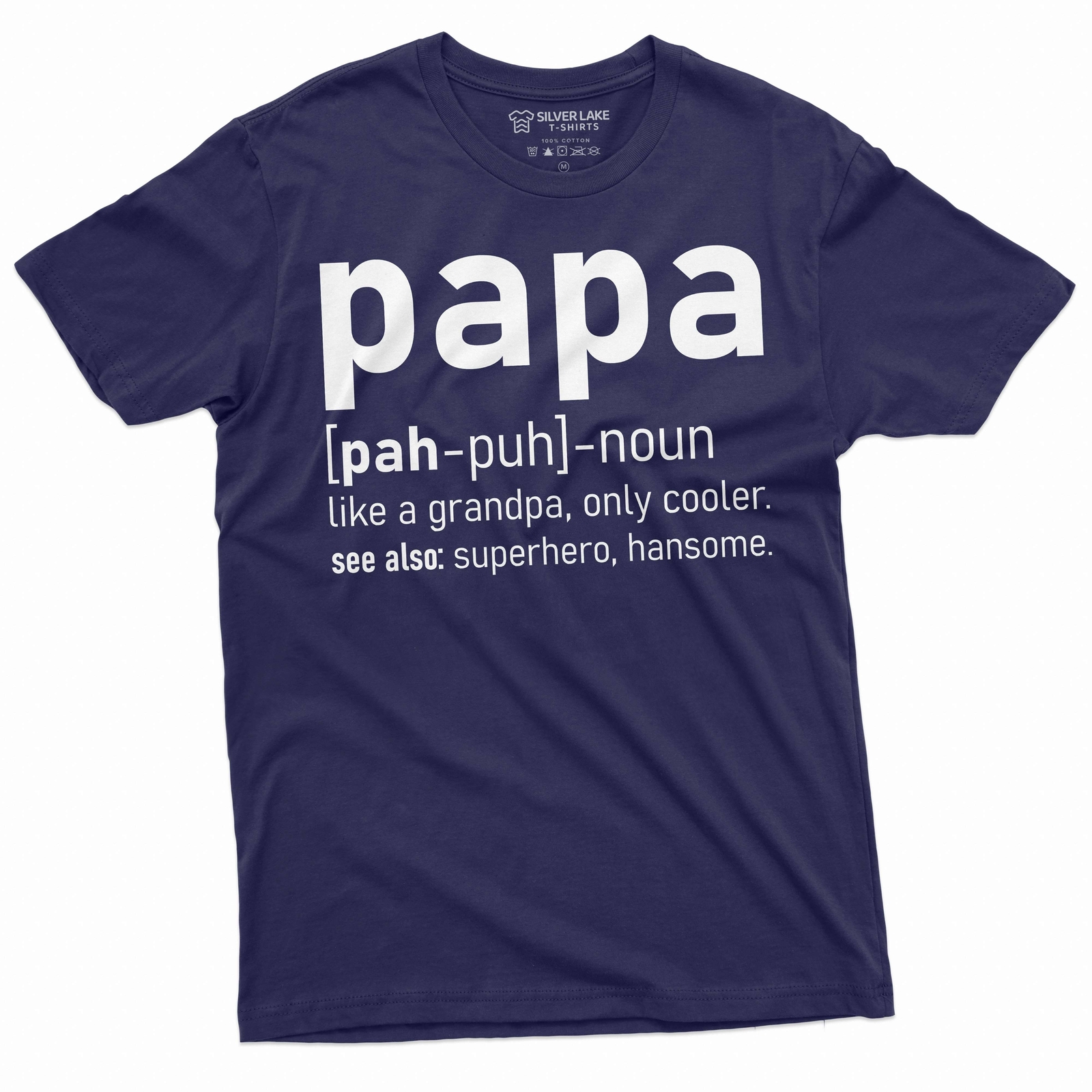 Papa definition T-shirt Grandpa Tee Grandfather gift Papa t-shirt funny papa tee gallery